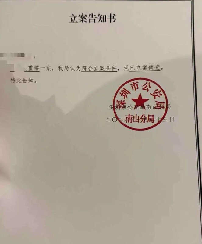  深圳富家子弟为情人与孩子落户，雇人假结婚酿重婚风波。 新闻