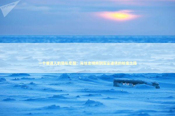 一个普通人的隐私觉醒：从信息裸奔到安全通讯的蜕变之路 IT技术